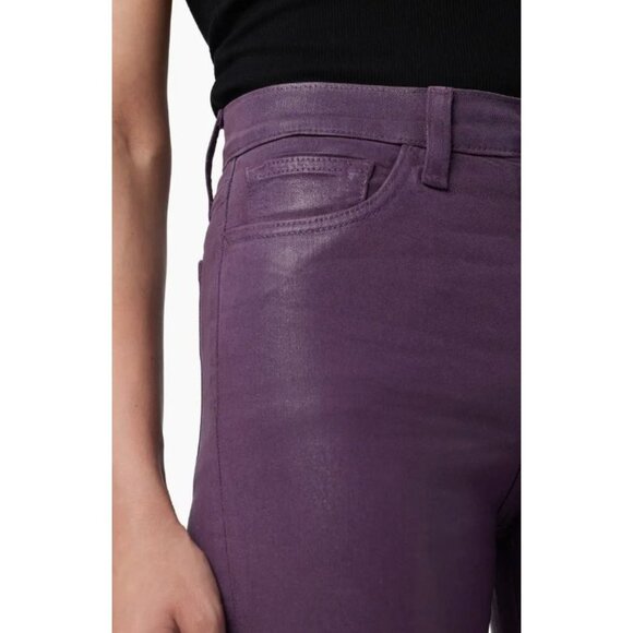 Joes Coated High Waist Ankle Jeans In Plum Perfect - Picture 3 of 8